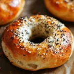 Weiche, zähe Bagels aus perfektem Sauerteig