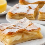 Bougatsa-Rezept – Griechischer Blätterteig-Puddingkuchen