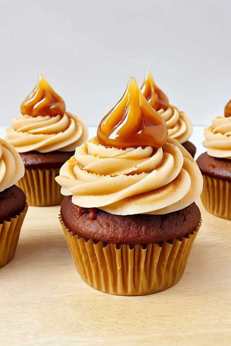 Churro Karamell Cupcakes