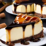 Double Cheesecake mit Karamell