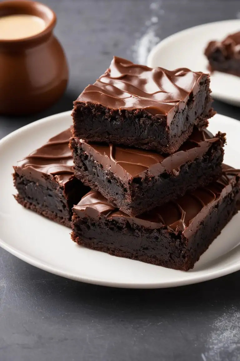 Schokoladen-Fudge-Brownies - Best Rezepte