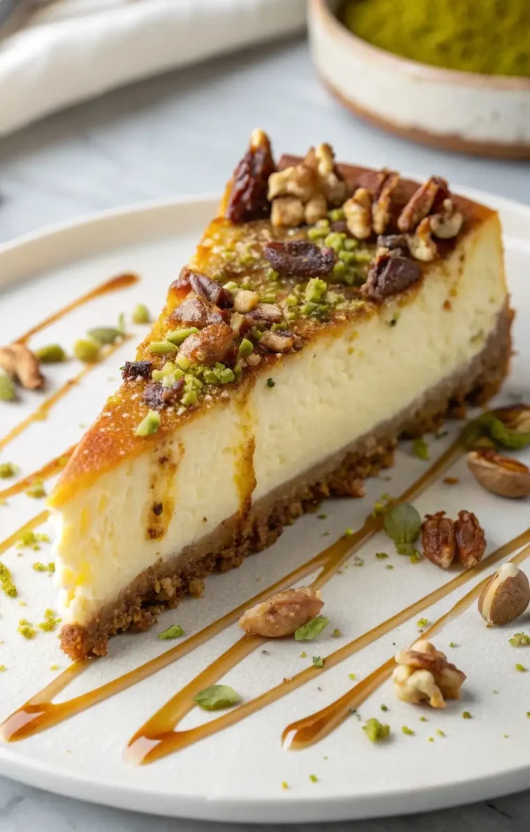 baklava cheesecake