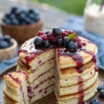 blueberry pancakes