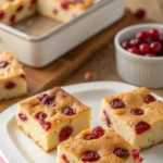 cranberry-blondies