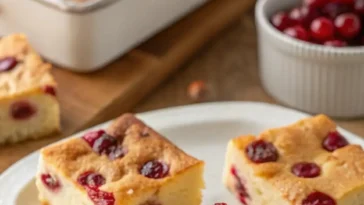 cranberry-blondies