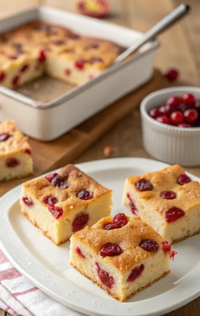 cranberry-blondies
