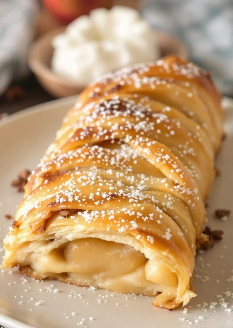 klassischer apfelstrudel