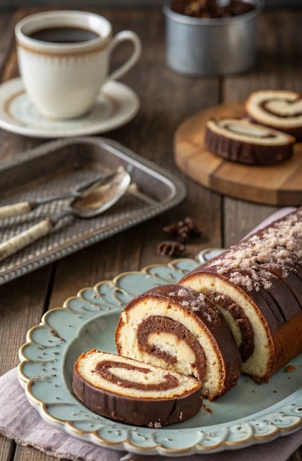 Rollkuchen mit Haselnüssen - Best Rezepte