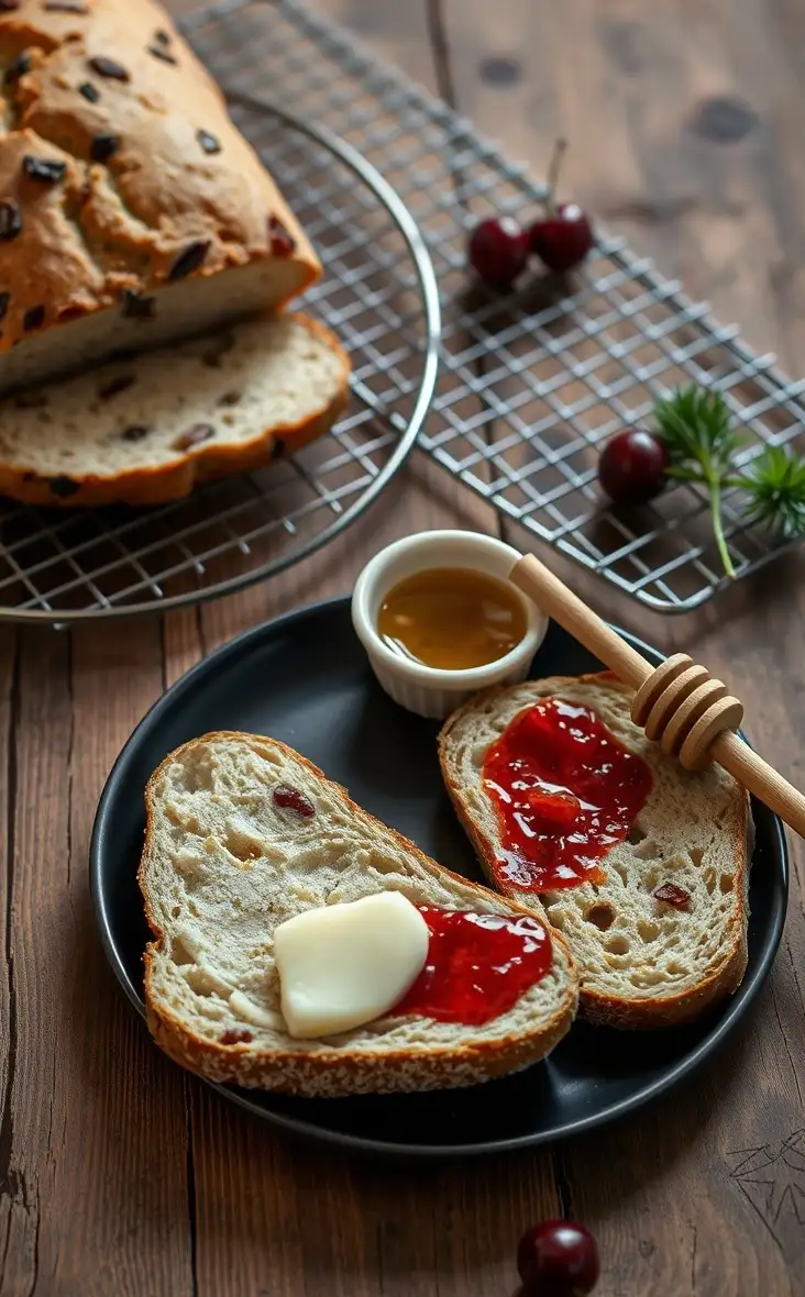 süßes hefebrot mit dicken schokoladenstücken