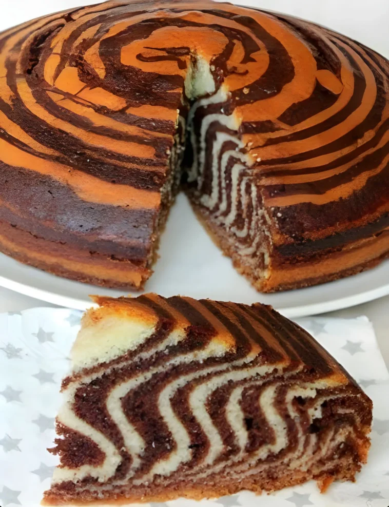 zebra kuchen