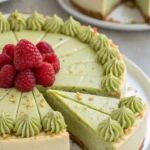 roher matcha cheesecake