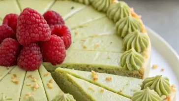 roher matcha cheesecake