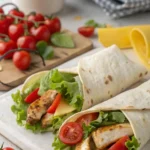 selbstgemachte tortilla-wraps