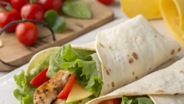 selbstgemachte tortilla-wraps