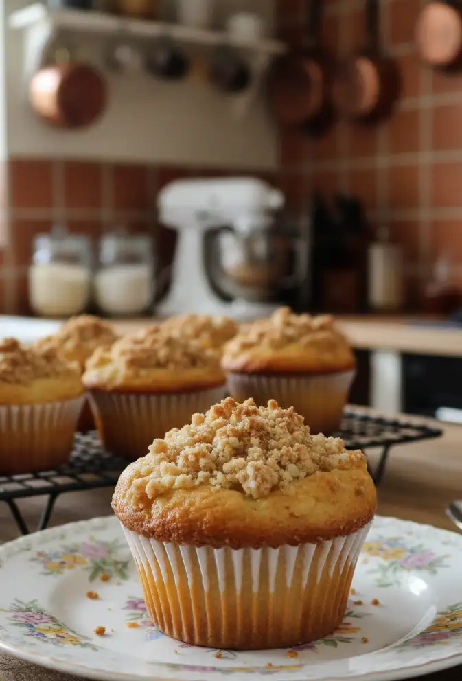Apfel Muffins mit Streuseln: Einfach & Lecker!