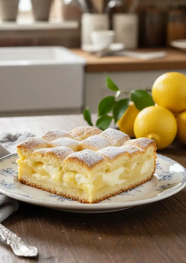 Apfelkuchen mit Vanillepudding: Einfach & lecker!