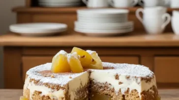 Apfeltorte mit Spekulatius: Cremig & lecker!