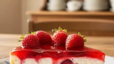 Einfacher Erdbeerkuchen mit Pudding – Dein Sommerhit!