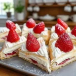 Erdbeerkissen Rezept: Blätterteig-Traum in 15 Minuten