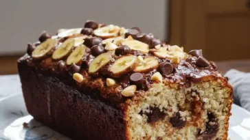 Saftiges Bananenbrot mit Schoko – Einfach backen!