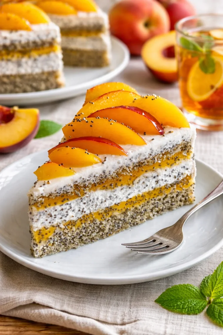 Apfelkuchen vom Blech mit Pudding und Streuseln frisch gebacken