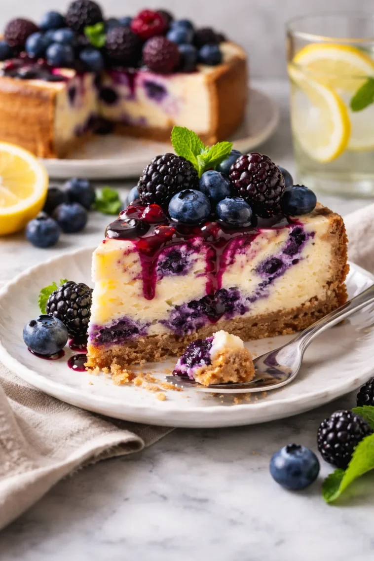 Leckere Beeren-Wirbel-Cupcakes mit frischen Früchten und einem wirbelnden Design