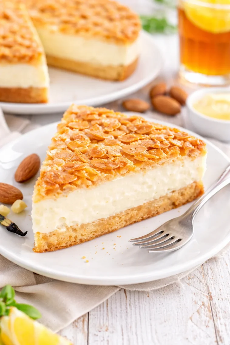 Klassisches Bienenstich Rezept mit Hefeteig wie von Oma