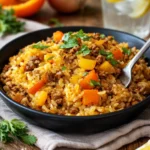 Curry Rice mit Hackfleisch - schnelles und leckeres Rezept für jeden Tag.