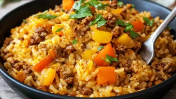 Curry Rice mit Hackfleisch - schnelles und leckeres Rezept für jeden Tag.