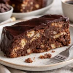 Dekadenter Mary Berry Schokoladenkekskuchen mit Schokoladenglasur