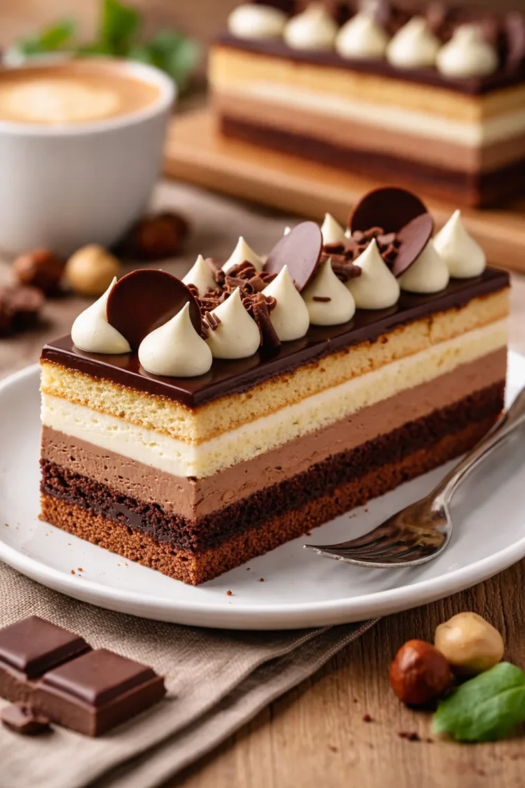 Dreischokoladentorte – die einfachste Schokoladentorte für naschhafte Genießer