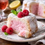 Engelshaarkuchen mit Himbeeren - köstliches Rezept für einen himmlischen Kuchen.