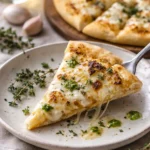 Leckere Haferflocken-Joghurt-Fladen auf einem Teller mit frischen Früchten