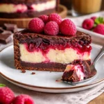 Himbeer-Brownie-Cheesecake, köstlicher Kuchen für jeden Anlass