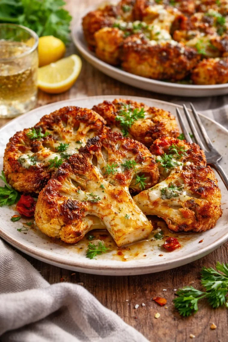 Knuspriger Blumenkohl aus dem Ofen nach einfachem Rezept