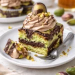 Mozartkugel Cupcakes mit Schokolade und Marzipan dekoriert