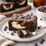 Leckere Schokoladenkekse frisch gebacken auf einem Teller.