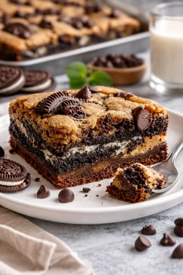 Sündhafte Brownies mit Schokolade und Nüssen in einer appetitlichen Anordnung.