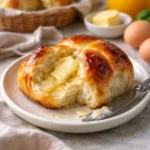 Traditionelles Rezept für heiße Quarkbällchen frisch zubereitet