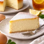 Wolkenkuchen ohne Mehl, luftiger Biskuitkuchen, glutenfreies Rezept