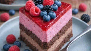 Schokotorte mit schwarzen Johannisbeeren von Evelin und GLOBUS - Süße Backideen