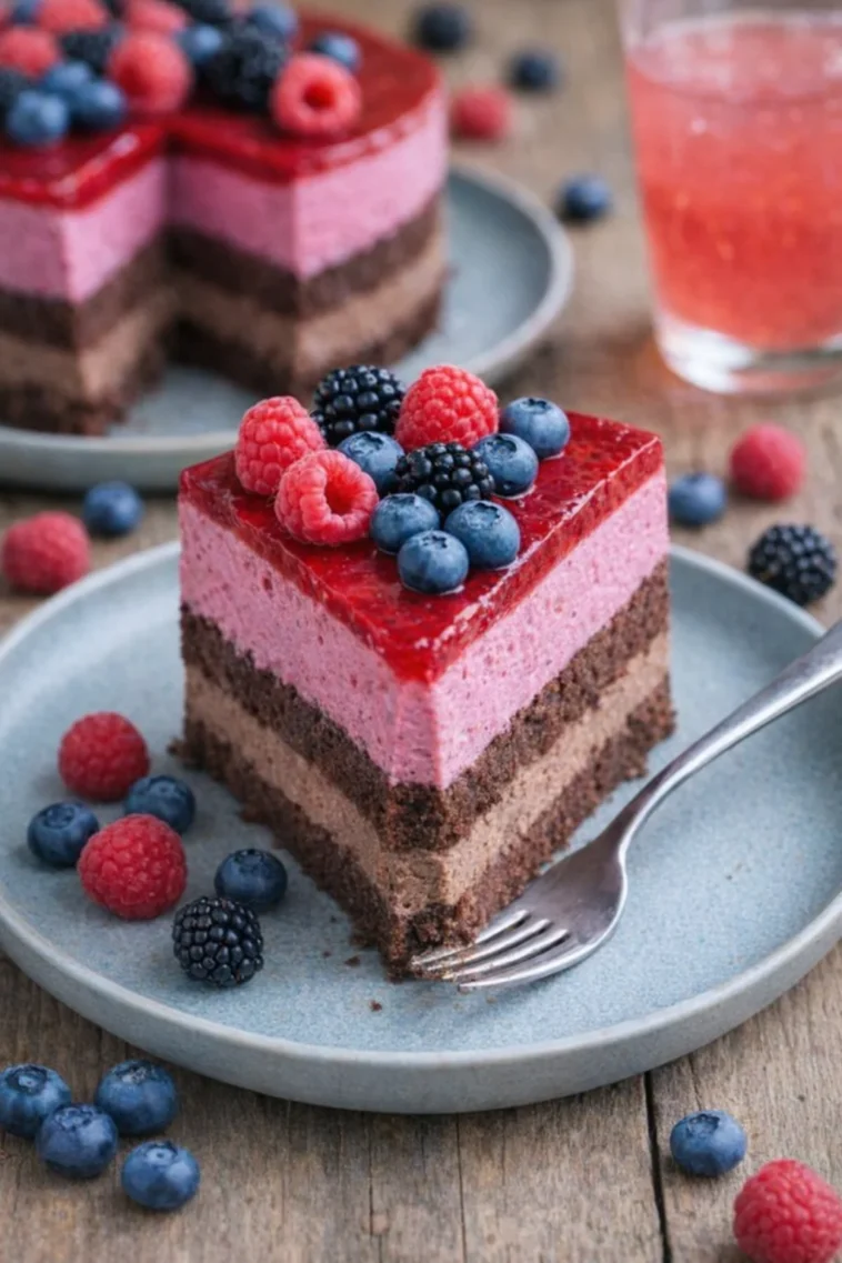 Schokotorte mit schwarzen Johannisbeeren von Evelin und GLOBUS - Süße Backideen