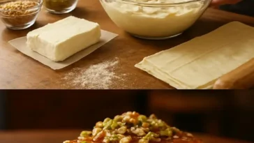 Baklava Honig Käsekuchen - ein köstlicher orientalischer Käsekuchen mit Honiggeschmack