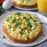 Schmackhafter Eiersalat nach dem besten Rezept zubereitet