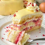 Leckere einfache Marzipantorte, die schnell zubereitet werden kann
