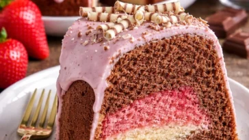 Fürst-Pückler-Gugelhupf – ein schokoladiger Kuchen in ansprechender Gugelhupfform