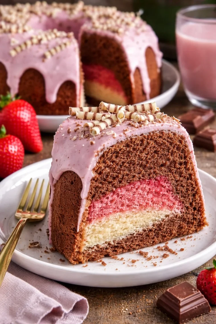 Fürst-Pückler-Gugelhupf – ein schokoladiger Kuchen in ansprechender Gugelhupfform