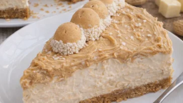 Glückliches Nilpferd Käsekuchen – ein köstlicher, cremiger Käsekuchen