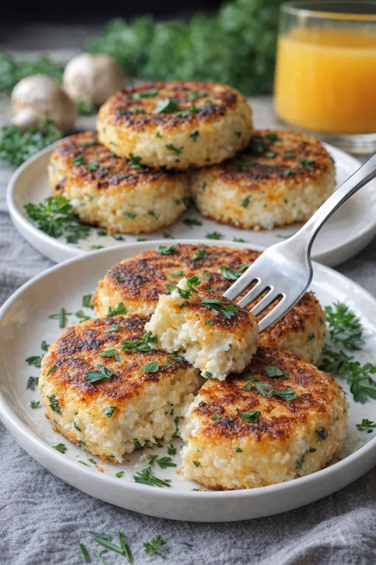 Hüttenkäse Protein Taler für gesunde Snacks und Fitness Ernährung