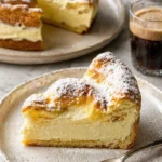 Karpatka - traditioneller polnischer Bergcreme-Kuchen mit leckerer Vanillefüllung